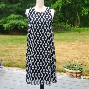 NWT Sandra Darren Sleeveless Swing Dress